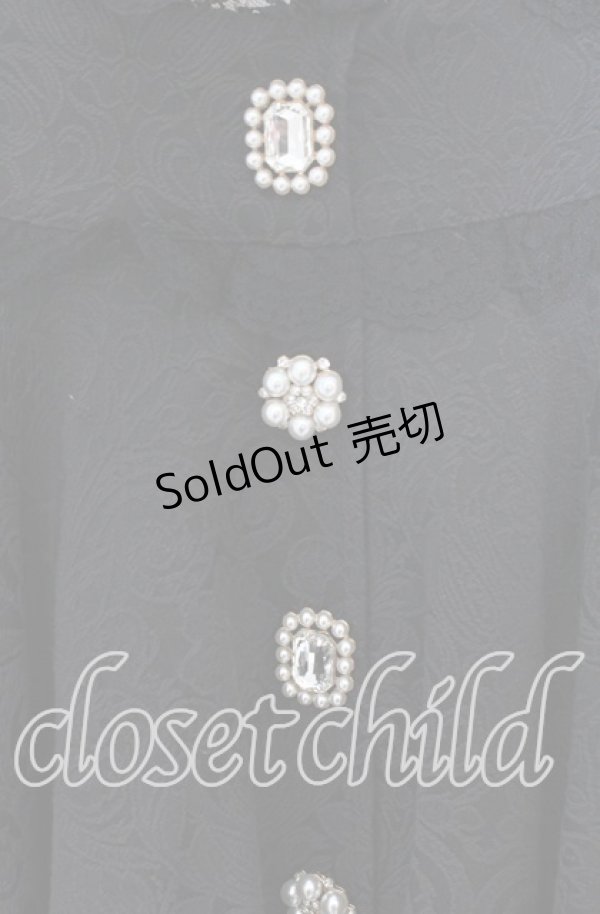 画像2: Rojita / ジャガードフレアスカート  クロ O-25-12-02-1079-LO-SK-IG-OS (2)