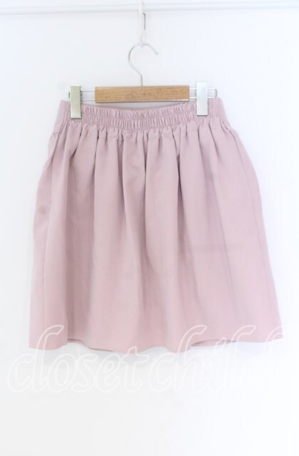 画像2: MA*RS / ビジュー台形スカート  ピンク O-25-12-02-1081-EL-SK-IG-ZT373 (2)