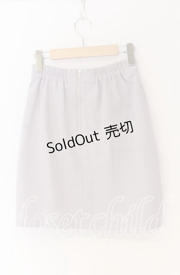 画像2: Ank Rouge / リボンフリル台形スカート  ラベンダー O-25-12-02-1086-CA-SK-IG-ZT372 (2)