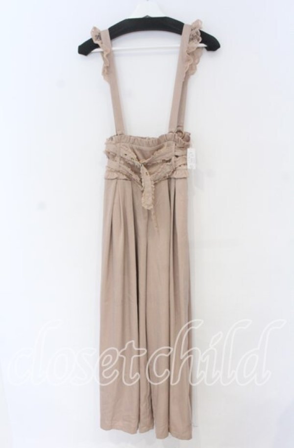 画像1: Rojita / Wベルトサス付パンツ  ピンクベージュ O-25-12-02-1088-LO-PA-IG-ZT524 (1)