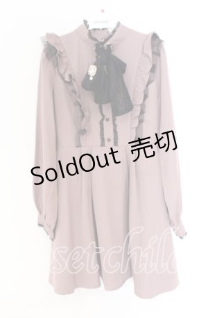 画像: Rojita / レースリボン配色フリルワンピース  ピンク O-25-12-02-1010-LO-OP-IG-OS