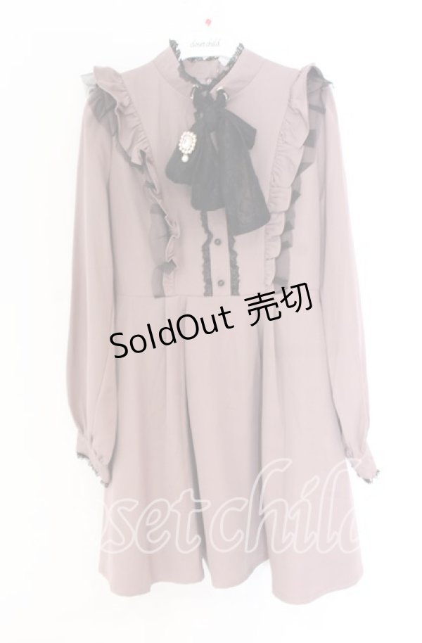 画像1: Rojita / レースリボン配色フリルワンピース  ピンク O-25-12-02-1010-LO-OP-IG-OS (1)