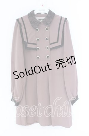 画像: Rojita / レースフリルセーラーカラー風ワンピース  ピンク」 O-25-12-02-1011-LO-OP-IG-OS