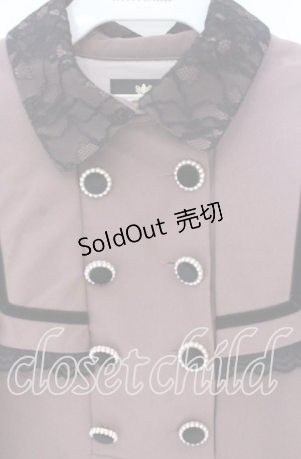 画像2: Rojita / レースフリルセーラーカラー風ワンピース  ピンク」 O-25-12-02-1011-LO-OP-IG-OS (2)