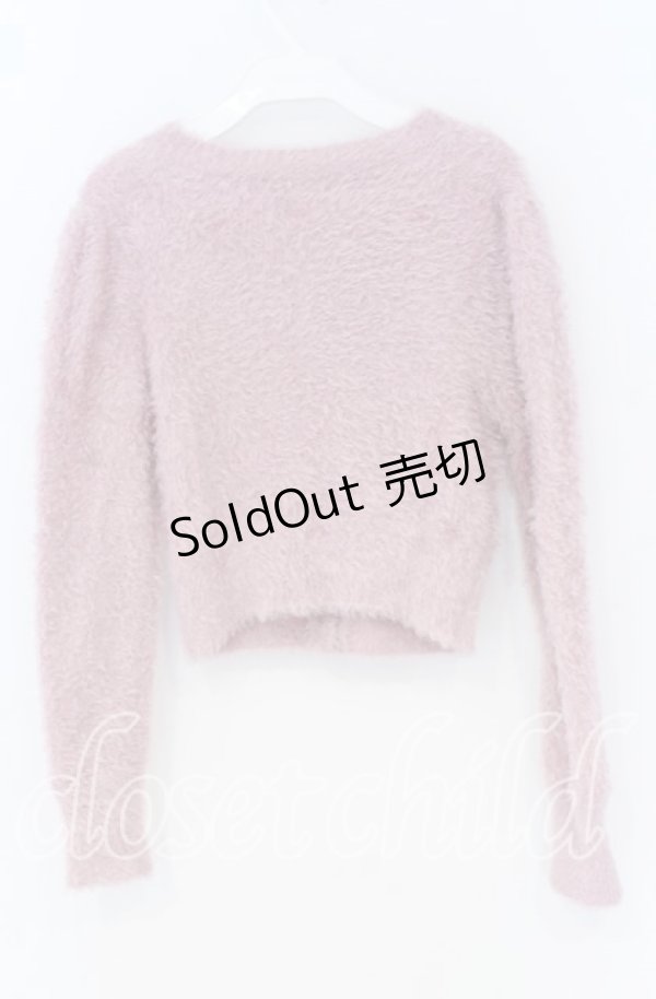 画像3: evelyn / シャギーカーディガン  ピンク O-25-12-02-1023-LO-TO-IG-OS (3)