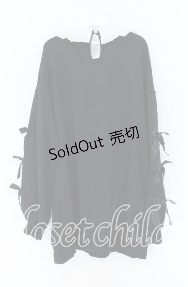 画像3: Ank Rouge / カラフルベアプリントプルオーバー  クロ O-25-12-02-1027-CA-OP-IG-OS (3)