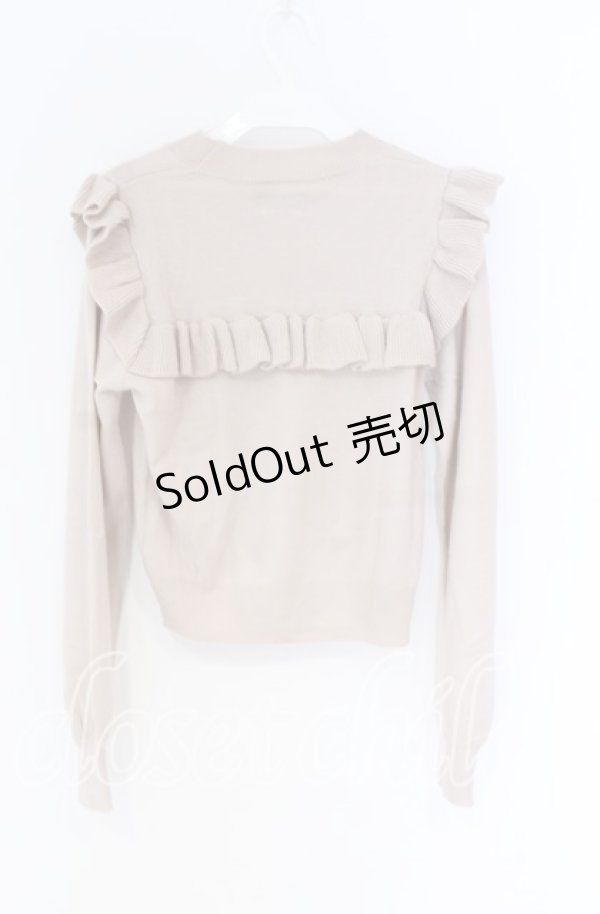 画像2: evelyn / フリルニットトップス  ピンク O-25-12-02-1028-LO-TO-IG-OS (2)