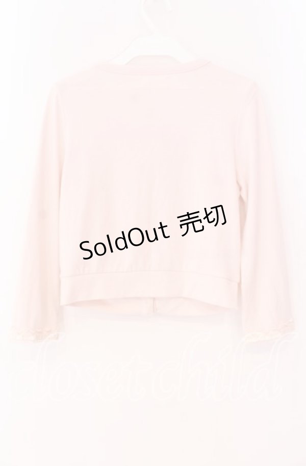 画像3: LIZ LISA / はしごリボンカーディガン 0 ピンク O-25-12-02-059-LO-TO-OW-OS (3)