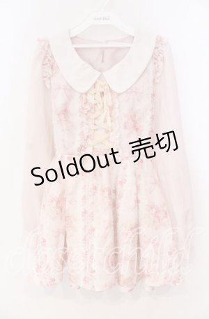 画像: LIZ LISA / リボン柄トップス 0 ピンク O-25-12-02-063-LO-TO-OW-OS