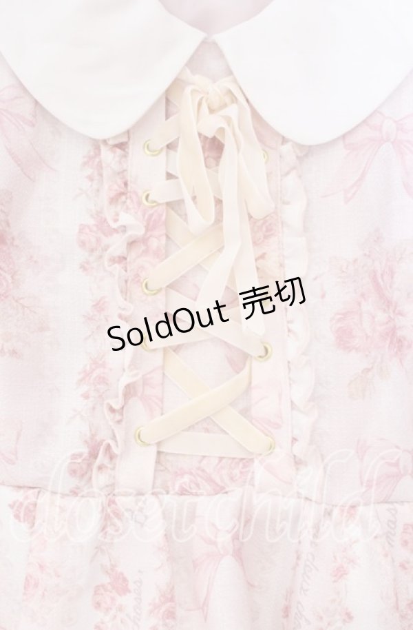 画像2: LIZ LISA / リボン柄トップス 0 ピンク O-25-12-02-063-LO-TO-OW-OS (2)