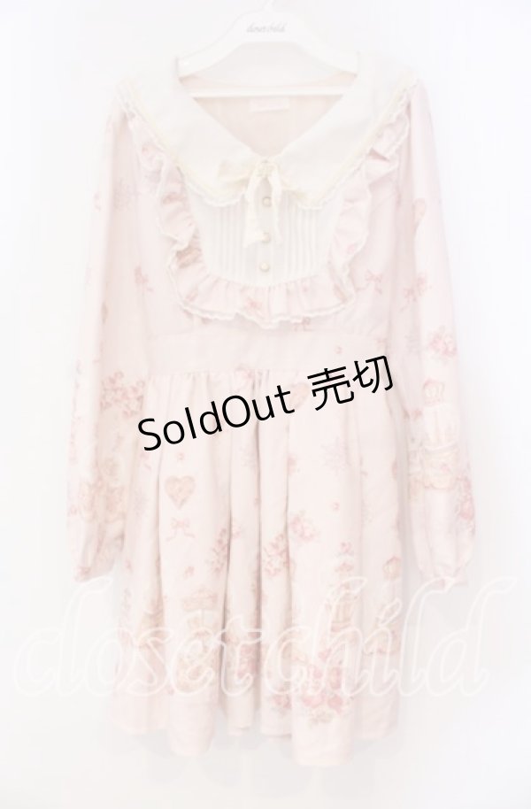 画像1: LIZ LISA / スノードーム柄ワンピース 0 ピンク O-25-12-02-064-LO-OP-OW-OS (1)