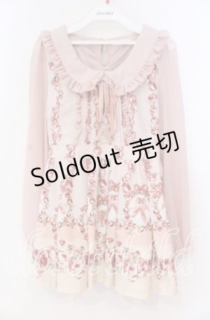 画像: LIZ LISA / バレエシューズ柄トップス 0 ピンク O-25-12-02-065-LO-TO-OW-OS