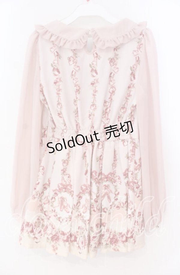 画像4: LIZ LISA / バレエシューズ柄トップス 0 ピンク O-25-12-02-065-LO-TO-OW-OS (4)