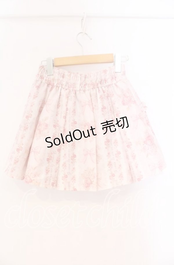画像3: LIZ LISA / リボン柄スカパン 0 ピンク O-25-12-02-066-LO-SK-OW-OS (3)