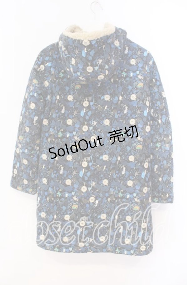 画像3: Franche Lippee / おでかけオリプリキルトコート M ブラック・おやゆびひめ O-25-12-02-069-LO-CO-OW-OS (3)