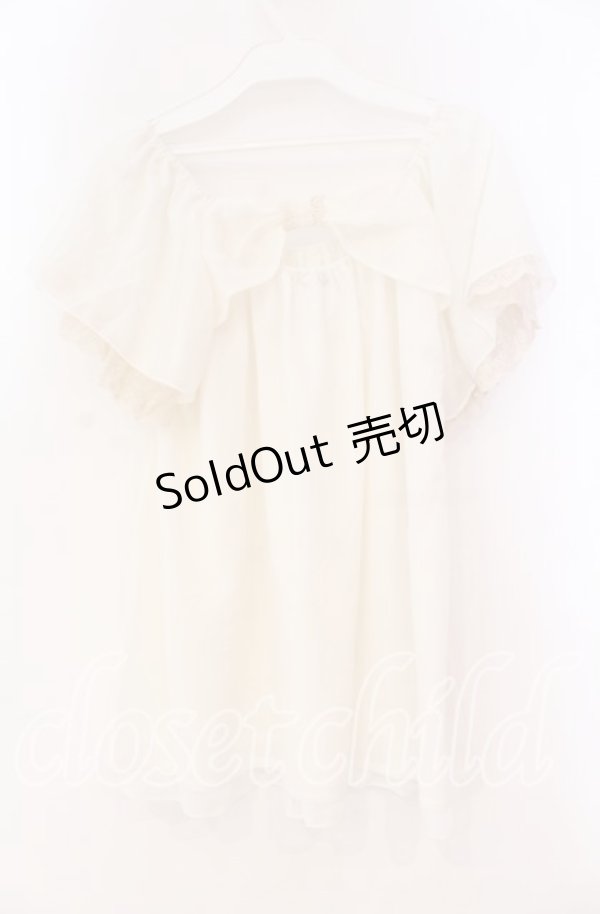 画像3: axes femme / バックリボンデザインプルオーバー M キナリ O-25-12-02-079-AX-TO-OW-OS (3)