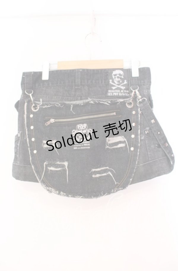 画像3: SEX POT ReVeNGe / ヒップパッド付きショートパンツ L ブラック O-25-12-02-012-SP-PA-OW-OS (3)