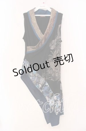 画像: Qutie Frash / インナーチュニック  ブルー O-25-12-02-016-QU-TO-IG-OS