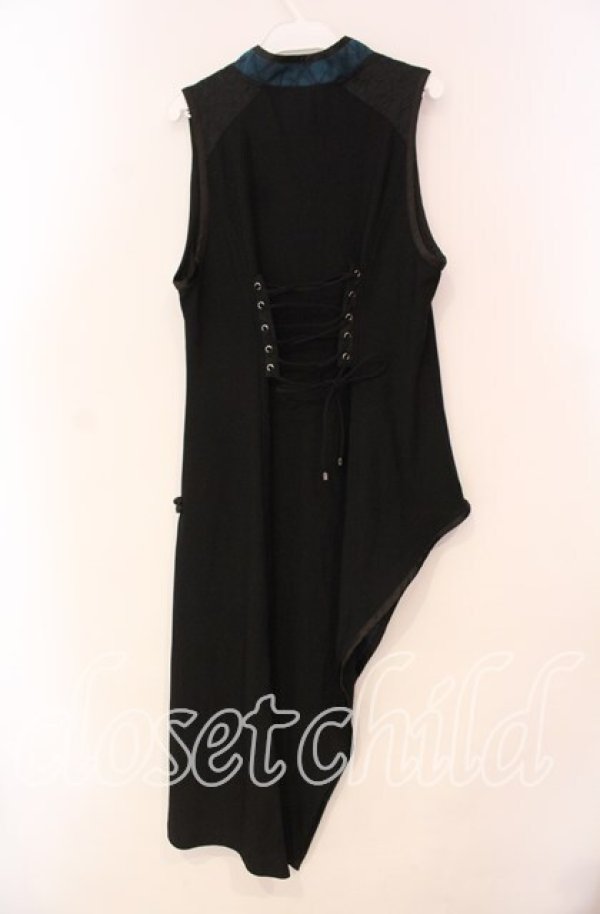 画像3: Qutie Frash / チャイナチュニック  ターコイズブルー O-25-12-02-017-QU-OP-IG-OS (3)