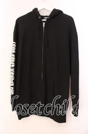 画像: QOOZA / ×Cinnamoroll シナモロールコラボパーカー  ブラック O-25-12-02-027-PU-TO-IG-OS