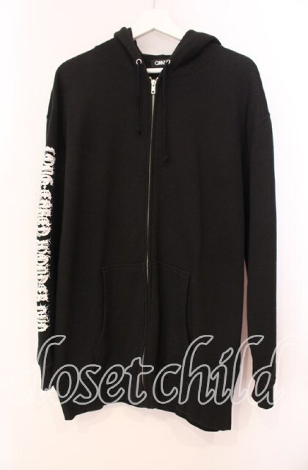 画像1: QOOZA / ×Cinnamoroll シナモロールコラボパーカー  ブラック O-25-12-02-027-PU-TO-IG-OS (1)