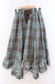 画像1: axes femme / タータンチェックイレヘムスカート  ミント O-25-12-02-031-AX-SK-IG-OS (1)