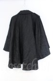画像4: Qutie Frash / 後ろロングポンチョ  ブラック×ゴールド O-25-12-03-029-QU-JA-OW-ZT182 (4)