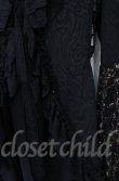 画像3: Qutie Frash / 姫袖レースカーデ  ブラック×ゴールド O-25-12-03-030-QU-OP-IG-ZT182 (3)