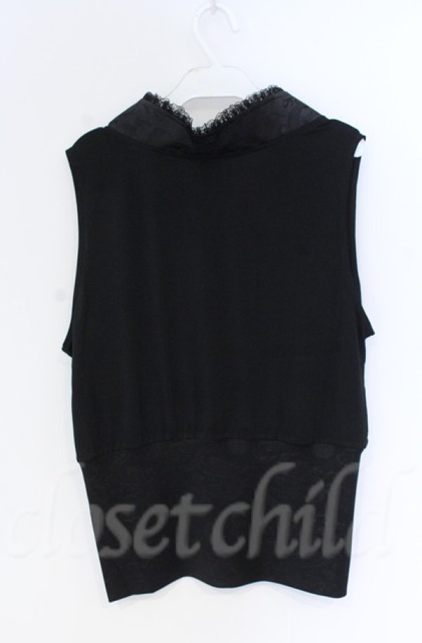 画像3: Qutie Frash / 2025プレミアムセット【華龍】着物衿インナー  ブラック O-25-12-03-038-QU-TO-IG-ZT177 (3)