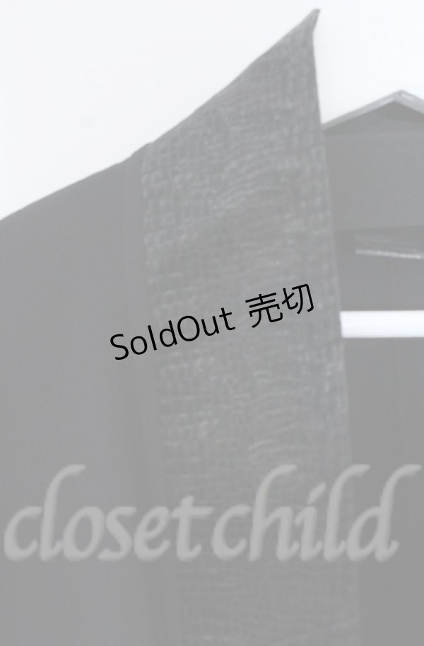 画像2: Qutie Frash / 2022漆黒-SIKKOKU-ポンチョ  ブラック O-25-12-03-039-QU-JA-IG-ZT054 (2)