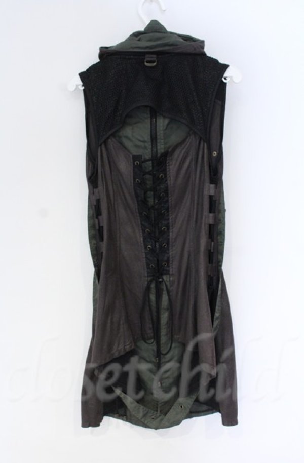 画像5: Qutie Frash / ミリタリーベスト  カーキグリーン O-25-12-03-021-QU-TO-IG-ZT060 (5)