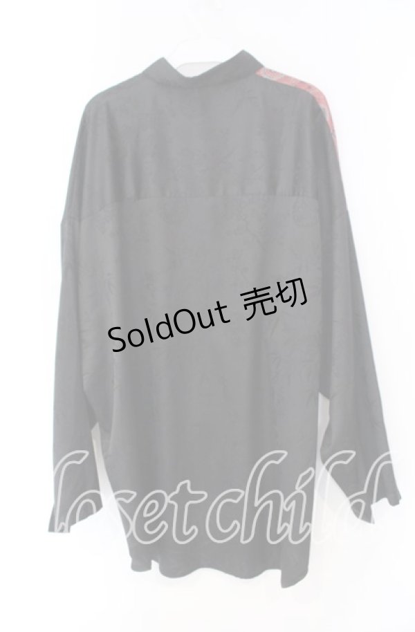 画像3: REZEN / 陰陽師×曼荼羅２ＷＡＹシャツ M 真紅 O-25-12-04-044-PU-BL-OW-OS (3)