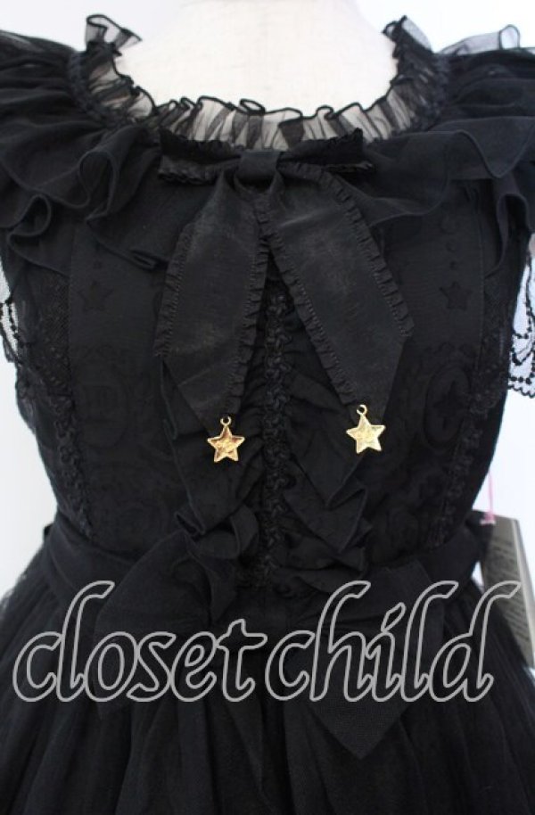 Angelic Pretty / 賛美の星々と祈りの天使達ジャンパースカート クロ O