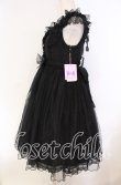 画像4: Angelic Pretty / 賛美の星々と祈りの天使達ジャンパースカート  クロ O-25-12-04-061-AP-OP-OW-OS (4)