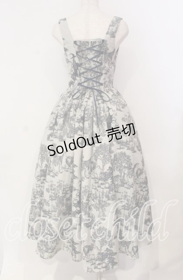 画像4: LOLITAその他 / トワルドジュイジャンパースカート S ブルー O-25-12-04-063-LO-OP-OW-OS (4)