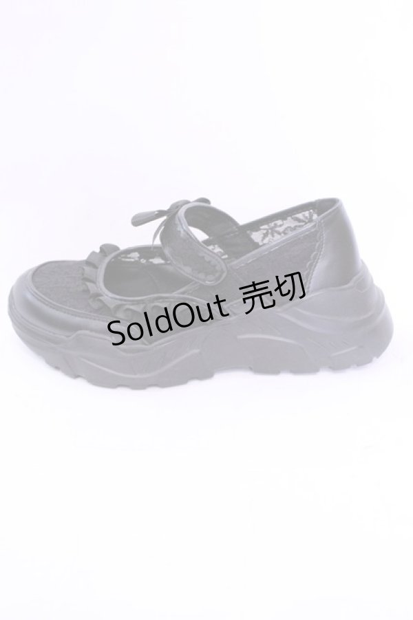 画像6: m petit by misako / AMコウリボンフリルSNK LL クロ O-25-12-04-1043-LO-SH-OW-ZT1220C (6)