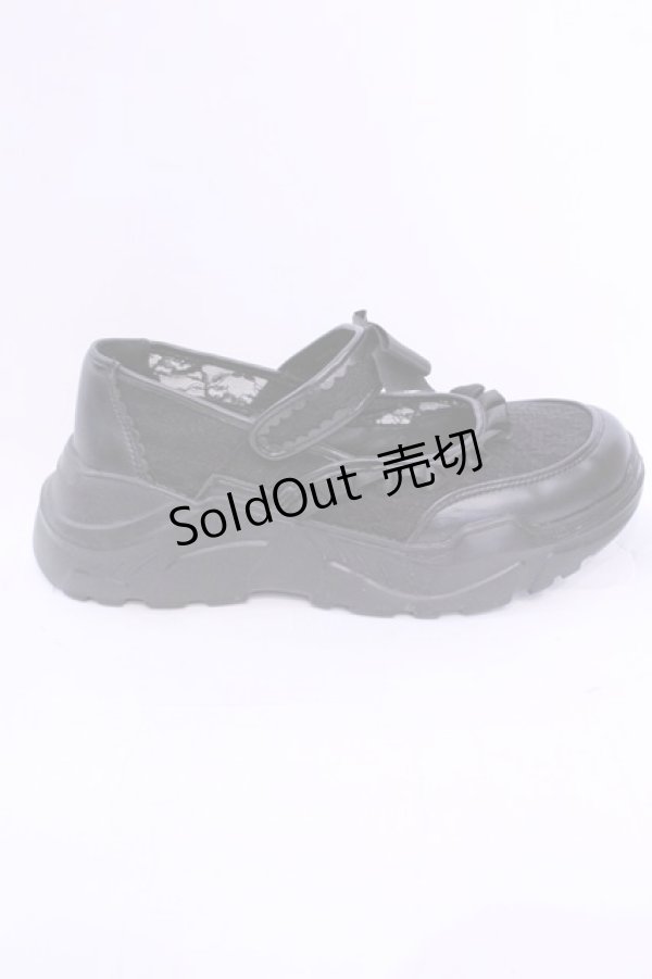 画像7: m petit by misako / AMコウリボンフリルSNK LL クロ O-25-12-04-1043-LO-SH-OW-ZT1220C (7)