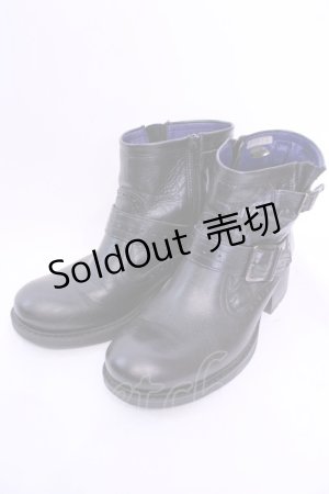 画像: YOSUKE / ショートブーツ 24.0ｃｍ ブラック O-25-12-04-1045-PU-SH-OW-OS