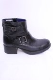 画像8: YOSUKE / ショートブーツ 24.0ｃｍ ブラック O-25-12-04-1045-PU-SH-OW-OS (8)