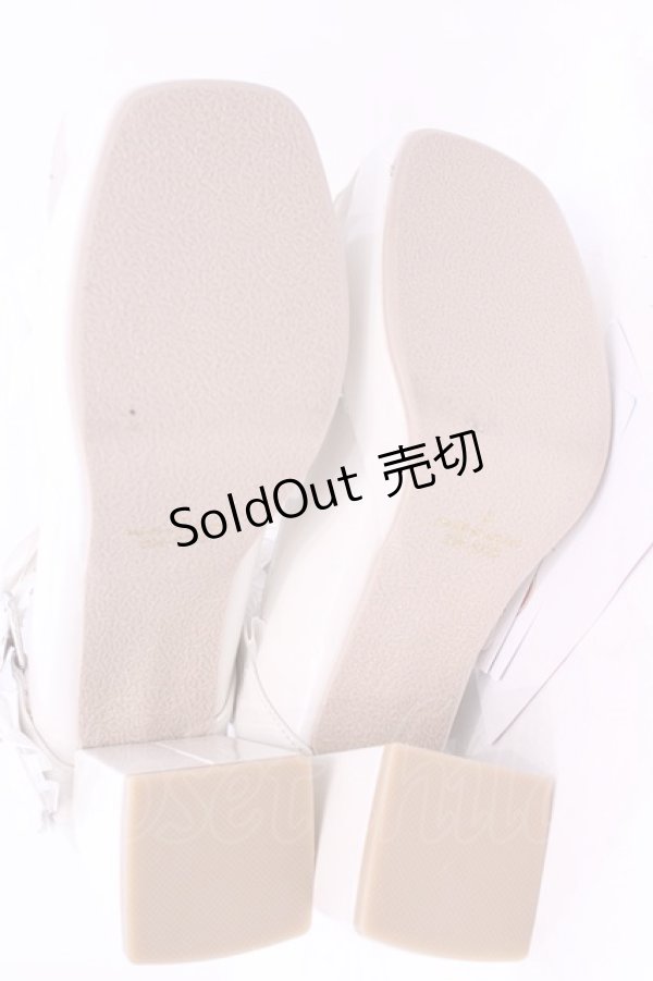 画像4: Lovely Tency / MA フリルリボンPLP パンプス L オフシロ O-25-12-04-1047-LO-SH-OW-OS (4)