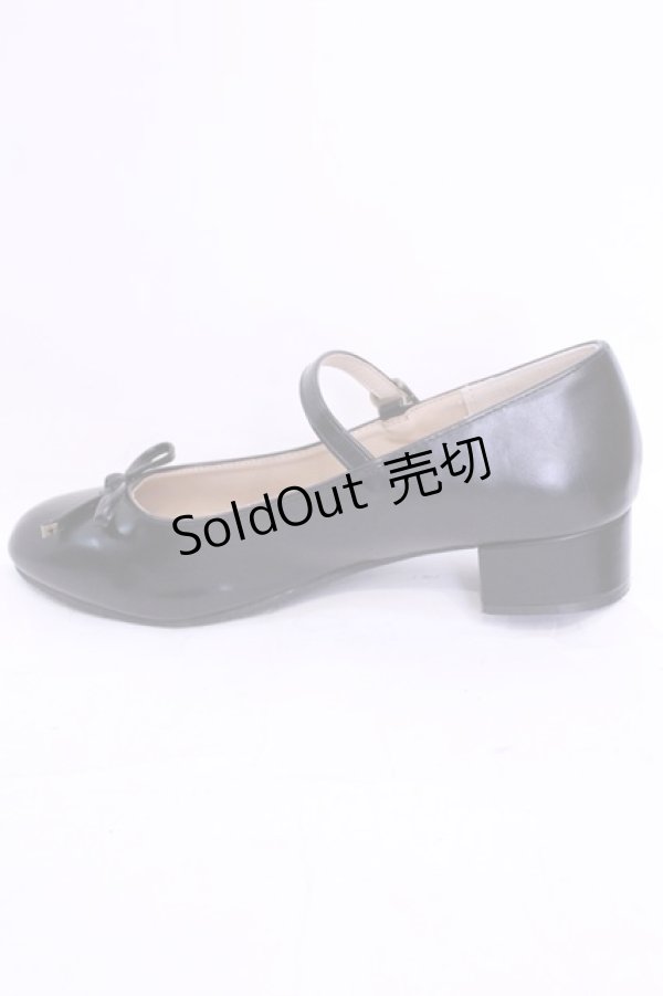 画像7: F&A / リボンストラップパンプス L クロ O-25-12-04-1048-LO-SH-OW-OS (7)