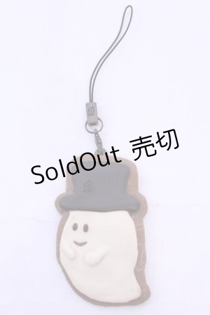 画像: Q-pot. / Ghost Cookie Strap  ブラウン O-25-12-04-1007-QP-ZA-OW-OS