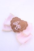 画像1: Angelic Pretty / ハートクッキーリボンバレッタ  ピンク O-25-12-04-1054-AP-AC-OW-OS (1)