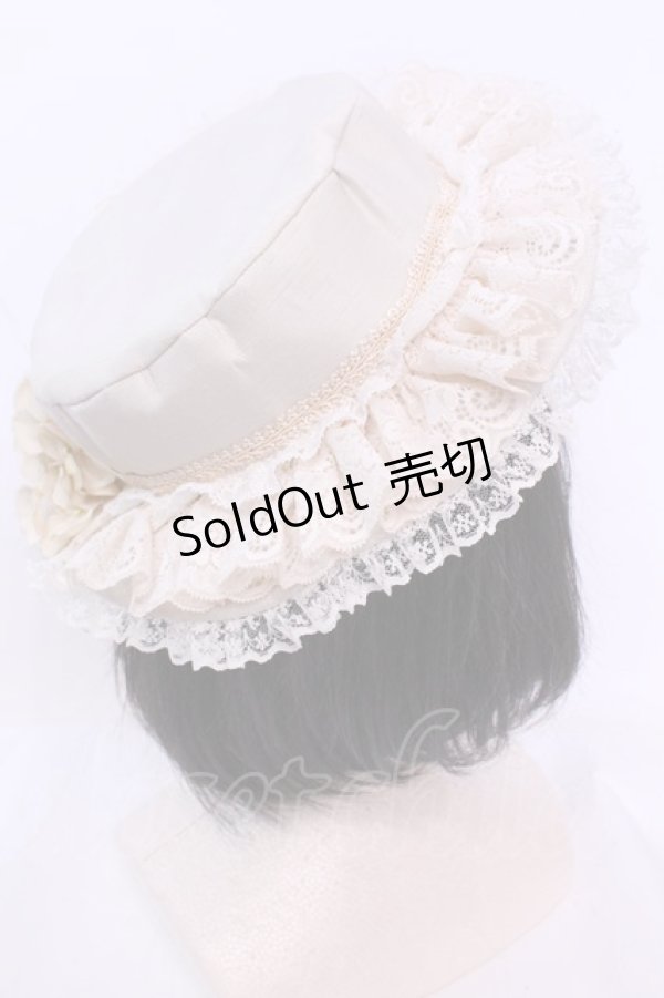 画像3: private square / フラワーコサージュキャノティエ  ベージュ O-25-12-04-1074-EL-AC-OW-ZT428 (3)