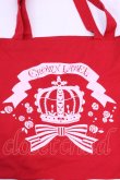 画像2: metamorphose / CLクラウンプリントトートBAG  アカ O-25-12-04-1081-ME-BG-OW-OS (2)