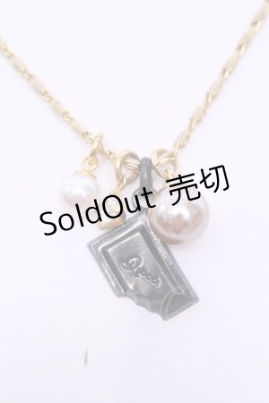 画像: Q-pot. / Bitter Chocolateネックレス  ゴールド O-25-12-04-1011-QP-AC-OW-OS