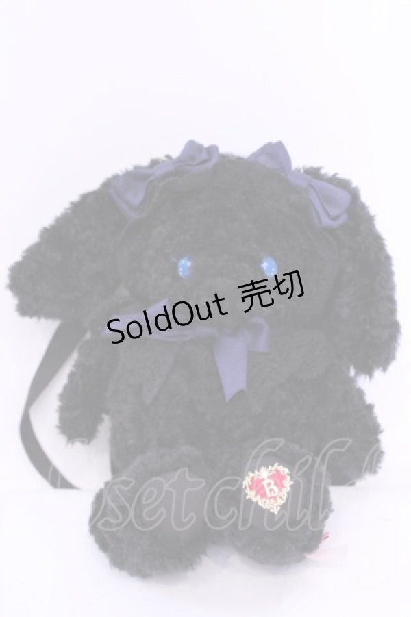 画像1: BABY,THE STARS SHINE BRIGHT / うさくみゃポシェット  クロ×アオ O-25-12-04-1082-BA-BG-OW-OS (1)