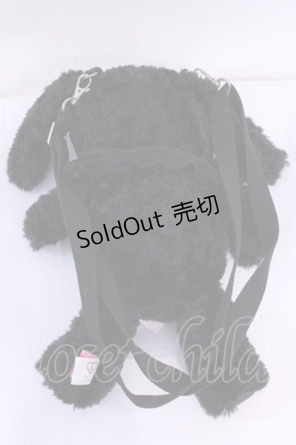 画像2: BABY,THE STARS SHINE BRIGHT / うさくみゃポシェット  クロ×アオ O-25-12-04-1082-BA-BG-OW-OS (2)