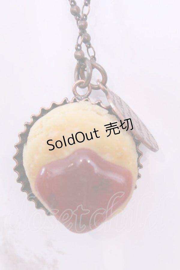 画像1: Q-pot. / Plain Scone With Jamネックレス  プラムスコーン O-25-12-04-1014-QP-AC-OW-OS (1)