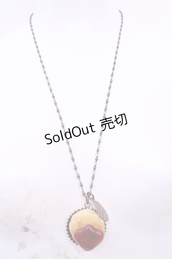 画像2: Q-pot. / Plain Scone With Jamネックレス  プラムスコーン O-25-12-04-1014-QP-AC-OW-OS (2)